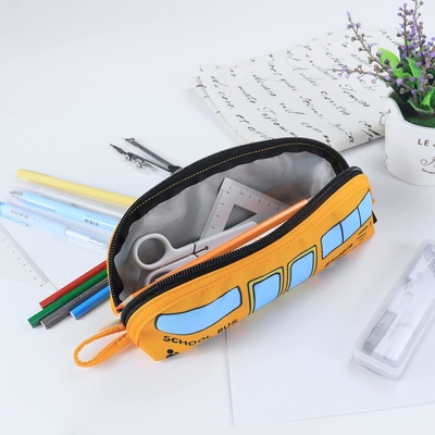 Gloppie Cute Bleistiftkoffer Kawaii Bleistiftbeutel Kleiner Bleistiftkoffer einfache Bleistifttaschen mit Reißverschluss