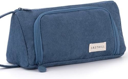 EASTHILL große Kapazität Bleistiftkoffer Tasche Stiftkoffer einfache Schreibwaren Tasche Schule College Büro-Organisator für Teenager Mädchen