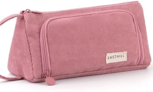 EASTHILL große Kapazität Bleistiftkoffer Tasche Stiftkoffer einfache Schreibwaren Tasche Schule College Büro-Organisator für Teenager Mädchen