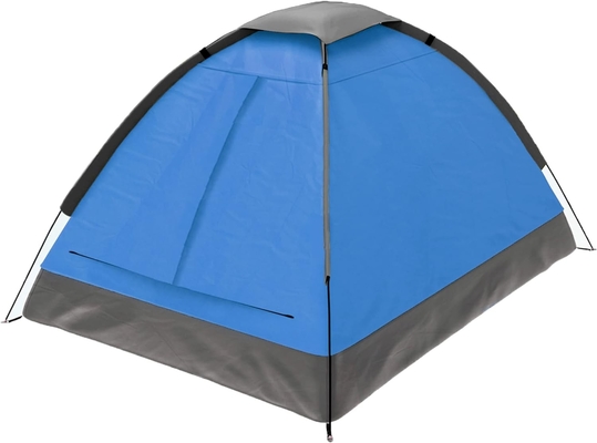 Zwei-Personen-Dome-Zelt ️ Einfache Einrichtung Schutzhütte mit Regenfliege und Handtasche für Camping, Strand, Rucksack, Wandern,