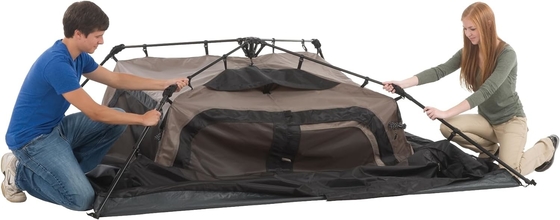 Coleman Camping Zelt mit sofortiger Einrichtung, 4/6/8/10 Person Wetterfest Zelt mit WeatherTec Technologie, doppelt dick