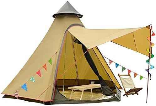 12'x10'x8'Kuppel Campingzelt 5-6 Personen 4 Jahreszeit Doppelschichten wasserdicht UV-dicht Winddicht Zelte Familie Outdoor Camping