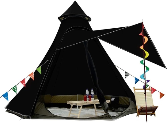 12'x10'x8'Kuppel Campingzelt 5-6 Personen 4 Jahreszeit Doppelschichten wasserdicht UV-dicht Winddicht Zelte Familie Outdoor Camping