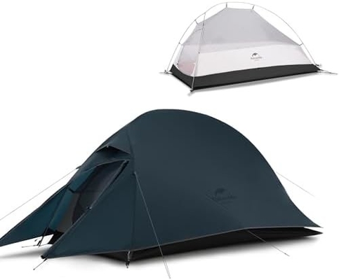 Naturhike Cloud-Up 1 Person Zelt Leichtgewicht Rucksackzelt für einen Mann, wasserdichtes Ultraleichtes Einzelpersonenzelt, Do