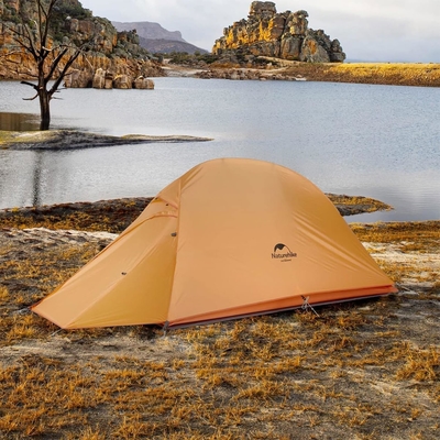 Naturhike Cloud-Up 1 Person Zelt Leichtgewicht Rucksackzelt für einen Mann, wasserdichtes Ultraleichtes Einzelpersonenzelt, Do