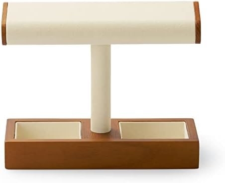 Massivholz-Uhr-Display-Stand T-Bar-Uhr-Stand Schmuckhalter-Stand Uhrenkoffer für Männer Uhrenhalter-Organisator für Männer