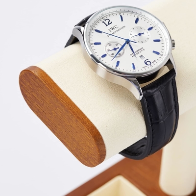 Massivholz-Uhr-Display-Stand T-Bar-Uhr-Stand Schmuckhalter-Stand Uhrenkoffer für Männer Uhrenhalter-Organisator für Männer
