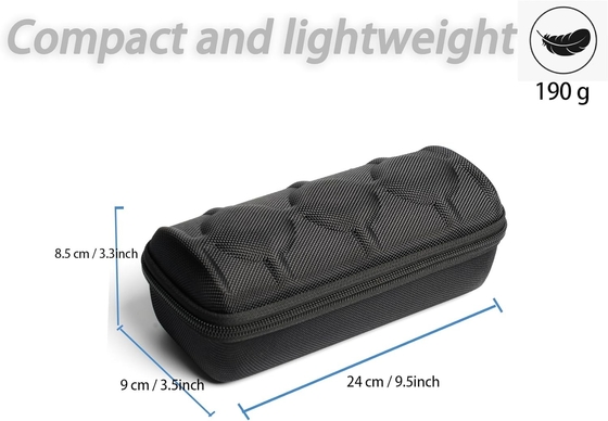 3 Uhr-Reisetasche Roll, Hard Watch Carry Case Roll Display-Speicherhalter Box mit weichen Schaumkissen fit alle Größen