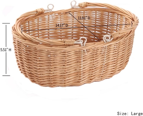 Wickel-Picknickkörbe mit Hands.Kingwillow.