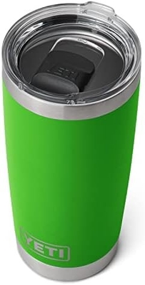 Rambler 20 oz aus Edelstahl Vakuum isolierter Tumbler mit MagSlider-Deckel