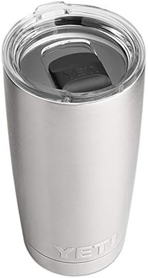 Rambler 20 oz aus Edelstahl Vakuum isolierter Tumbler mit MagSlider-Deckel