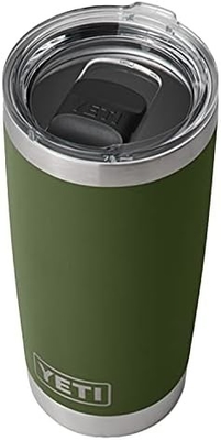 Rambler 20 oz aus Edelstahl Vakuum isolierter Tumbler mit MagSlider-Deckel