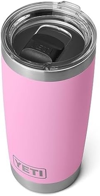 Rambler 20 oz aus Edelstahl Vakuum isolierter Tumbler mit MagSlider-Deckel