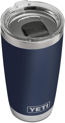 Rambler 20 oz aus Edelstahl Vakuum isolierter Tumbler mit MagSlider-Deckel