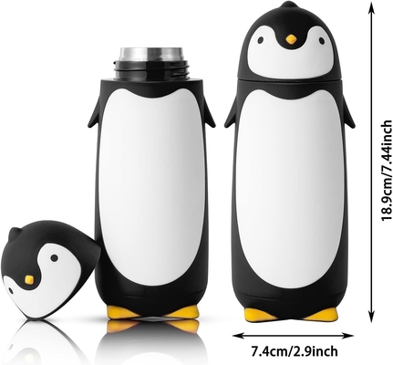 Pinguin Edelstahl Vakuum isolierte Töpfe Reisebecher Tee Wasserflasche Kaffeeflasche