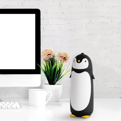 Pinguin Edelstahl Vakuum isolierte Töpfe Reisebecher Tee Wasserflasche Kaffeeflasche