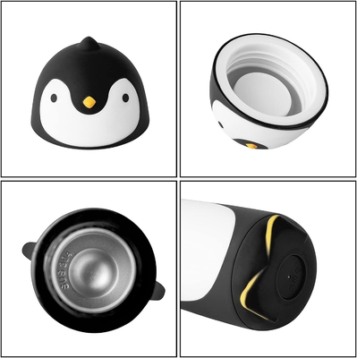 Pinguin Edelstahl Vakuum isolierte Töpfe Reisebecher Tee Wasserflasche Kaffeeflasche