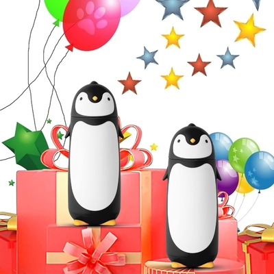 Pinguin Edelstahl Vakuum isolierte Töpfe Reisebecher Tee Wasserflasche Kaffeeflasche