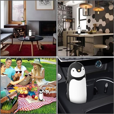 Pinguin Edelstahl Vakuum isolierte Töpfe Reisebecher Tee Wasserflasche Kaffeeflasche