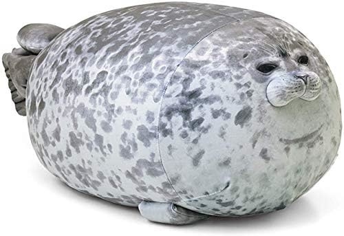MerryXD Chubby Blob Seal Kissen, gefüllt mit Baumwolle Plush Tier Spielzeug niedlich Ozean Medium