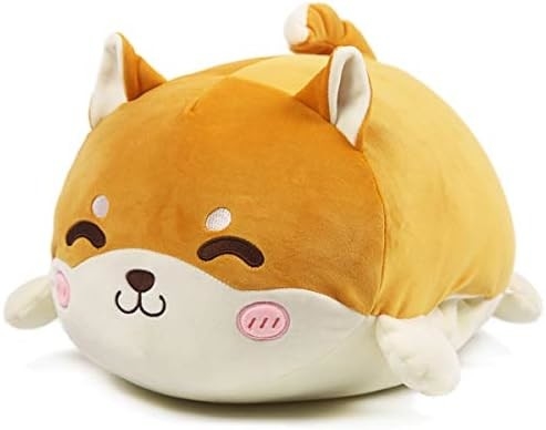 Shiba Inu Plüschkissen Stofftiere niedliches Plüsch-Spielzeug Squishy Anime Corgi Plushie Flauschig Kawaii Weiches Umarmkissen