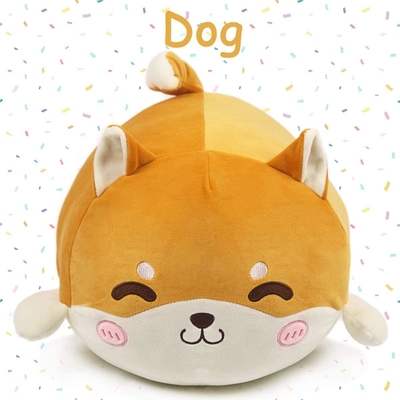 Shiba Inu Plüschkissen Stofftiere niedliches Plüsch-Spielzeug Squishy Anime Corgi Plushie Flauschig Kawaii Weiches Umarmkissen