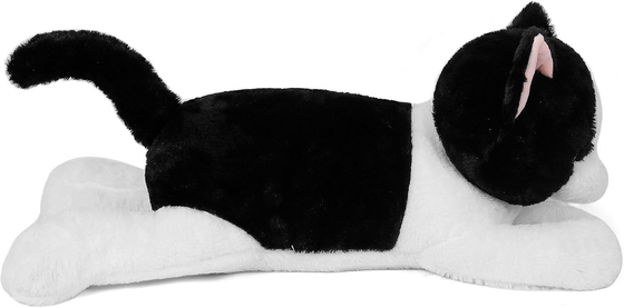 27 Zoll Katze Gewicht Stofftiere, kuschelig Gewicht Katze Plush Kissen Riese Plushie Ideal Geschenk für Erwachsene &amp; Kinder