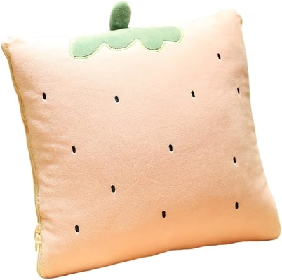 Reisebedecke und -kissen - Premium Soft 2 in 1 Flugzeugdecke mit Weichtaschenkissen