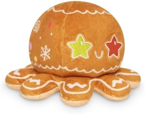 TeeTurtle - Der Original-Reversible Octopus Plushie - Liebe + Hass - Süße Sinnes-Fidget gefüllte Tiere, die deine