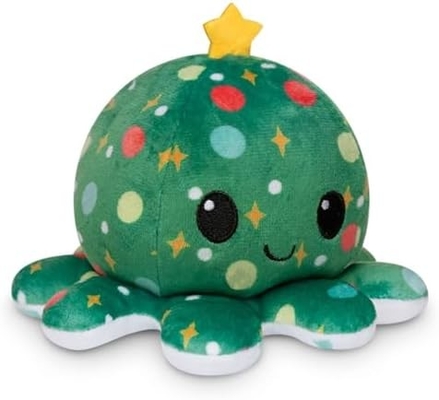 TeeTurtle - Der Original-Reversible Octopus Plushie - Liebe + Hass - Süße Sinnes-Fidget gefüllte Tiere, die deine