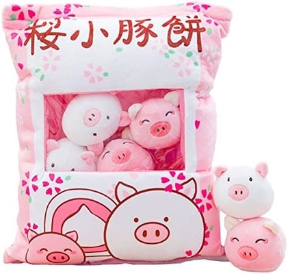 REFAHB Schönes Plüssigkissen Kissenwerfen Ausnehmbares Stofftier Spielzeug Kreative Geschenke für Mädchen (Kitten)