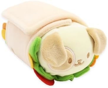 Offizielle Rolldecken-Outfitz-Puppe. Weich, weich, warm, süß, komfortabel, sicher. Burrito-Kissen mit Welpen - Geburtstag.