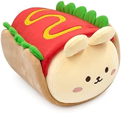 Offizielle Rolldecken-Outfitz-Puppe. Weich, weich, warm, süß, komfortabel, sicher. Burrito-Kissen mit Welpen - Geburtstag.