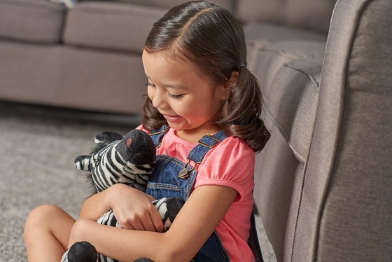 Wild Republic Zebra Plush, Stofftier, Plush-Spielzeug, Geschenke für Kinder, Kuscheln 12 Zoll, Farben