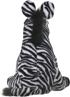 Wild Republic Zebra Plush, Stofftier, Plush-Spielzeug, Geschenke für Kinder, Kuscheln 12 Zoll, Farben