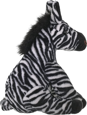 Wild Republic Zebra Plush, Stofftier, Plush-Spielzeug, Geschenke für Kinder, Kuscheln 12 Zoll, Farben