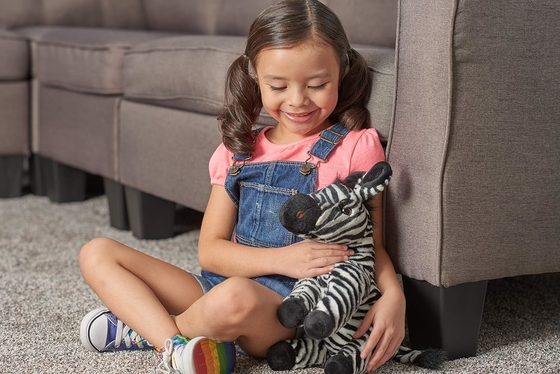 Wild Republic Zebra Plush, Stofftier, Plush-Spielzeug, Geschenke für Kinder, Kuscheln 12 Zoll, Farben