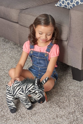 Wild Republic Zebra Plush, Stofftier, Plush-Spielzeug, Geschenke für Kinder, Kuscheln 12 Zoll, Farben