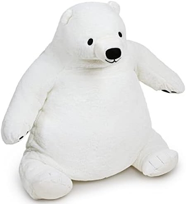 23.6in Dunkelbrauner Teddybär Plüsch-Spielzeug Simulation Djungelskog Teddybär Gefülltes Tier Puppenhaus
