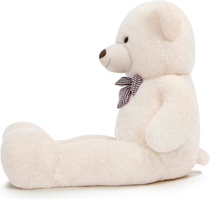 Misscindy Riesen Teddybär Plüsch gefüllte Tiere für Freundin oder Kinder 47 Zoll, (weiß)