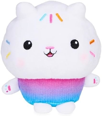 Gabby's Dollhouse, 7-Zoll-Kitty-Fee-Purr-ific Plush-Spielzeug, Kinderspielzeug für 3 Jahre und älter