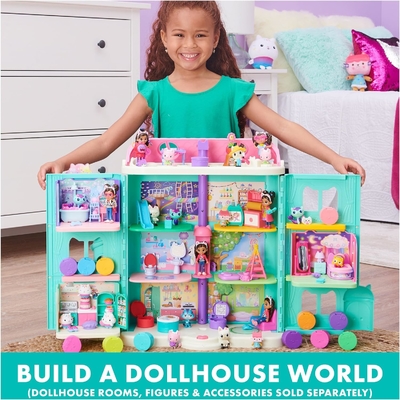 Gabby's Dollhouse, 7-Zoll-Kitty-Fee-Purr-ific Plush-Spielzeug, Kinderspielzeug für 3 Jahre und älter