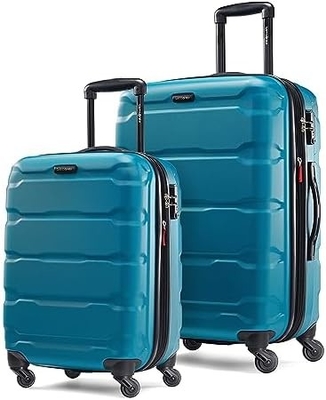 Omni PC Hardside Erweiterbares Gepäck mit Spinnern, 20 Zoll, Teal