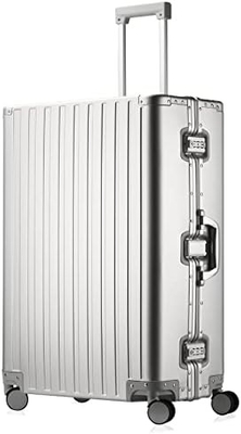Aluminium Gepäckkabine Hardside Koffer (Silber, 20 Zoll Carry-on) Besuchen Sie den Sindermore Store
