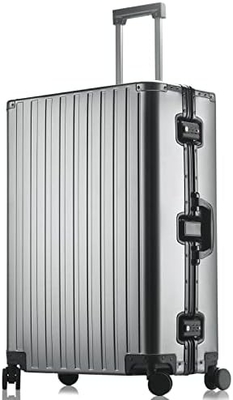 Aluminium Gepäckkabine Hardside Koffer (Silber, 20 Zoll Carry-on) Besuchen Sie den Sindermore Store