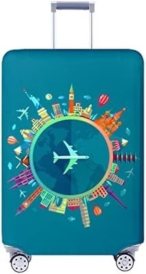 Travelkin-Gepäckdeckel für Koffer Tsa genehmigt, Kofferdeckelschutz für 18-32 Zoll Gepäck