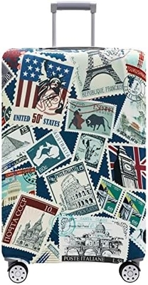 Travelkin-Gepäckdeckel für Koffer Tsa genehmigt, Kofferdeckelschutz für 18-32 Zoll Gepäck