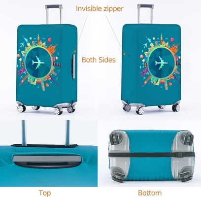 Travelkin-Gepäckdeckel für Koffer Tsa genehmigt, Kofferdeckelschutz für 18-32 Zoll Gepäck