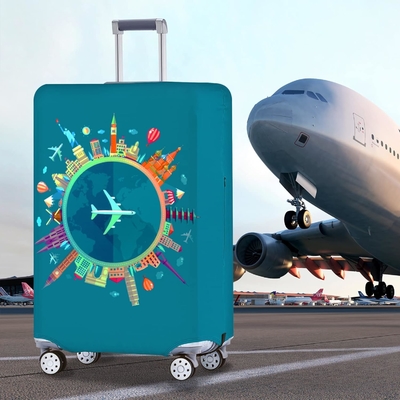 Travelkin-Gepäckdeckel für Koffer Tsa genehmigt, Kofferdeckelschutz für 18-32 Zoll Gepäck