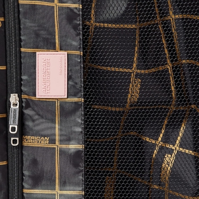 Moonlight Hardside Erweiterbares Gepäck mit Spinnern, Rose Gold, mittelgroß